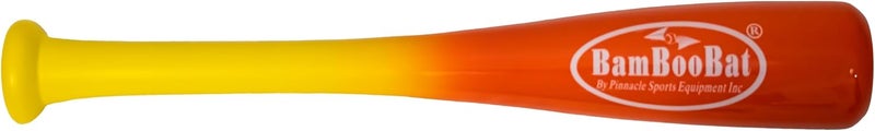 BamBooBat by PINNACLE SPORTS EQUIPMENT INC. Adult Baseball and Softball Wood One Hand Training Bat- 18 Inch or 21 Inch - Image 1